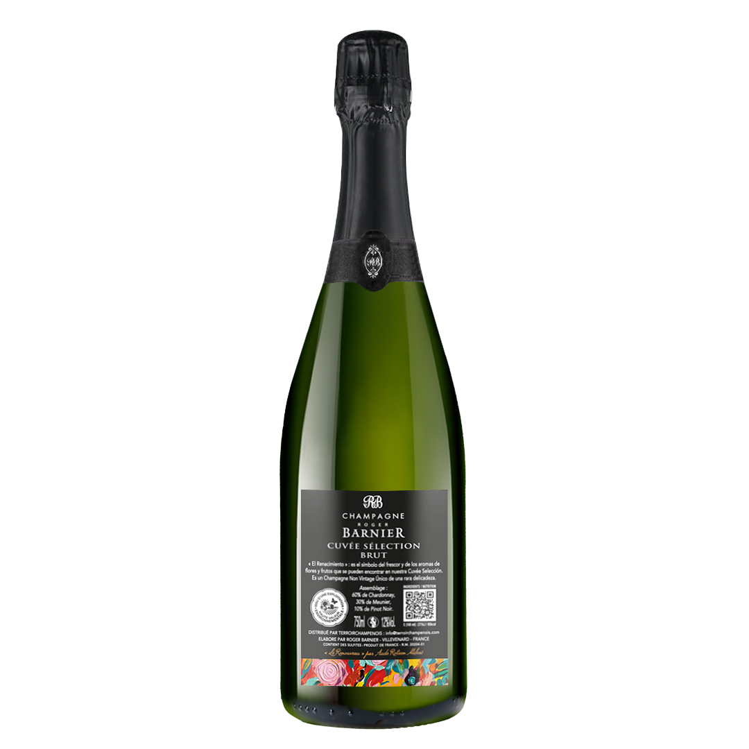 Champagne Selection Brut de Roger Barnier. Procedente de la Côte Sézanne.