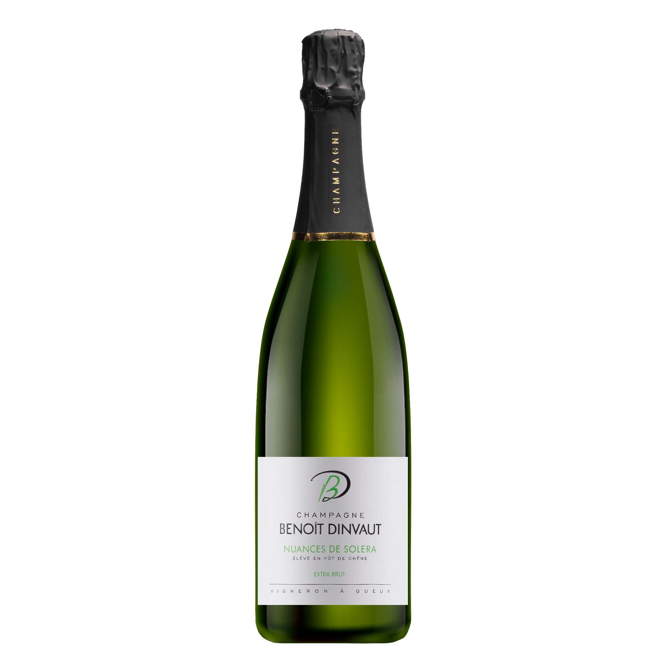 Champagne Nuances de Solera de Benoît Dinvaut.