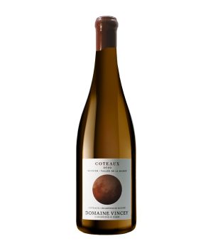 Botella de Coteaux Les Flandrines 2022, es un meunier de Domaine Vincey procedente de la Vallée de la Marne