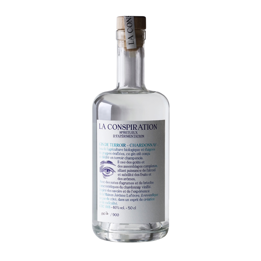 La Conspiration Gin Terroir Chardonnay Ginebra de Jérôme Lefèvre