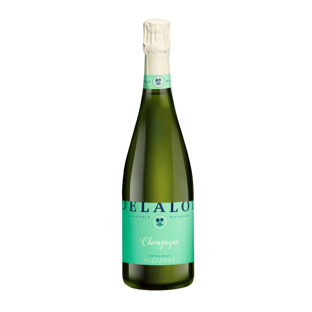 Champagne Delalot Pléiades 2022 de Jérôme Lefèvre.