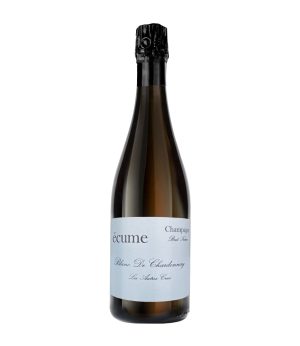 Champagne Blanc de Chardonnay Brut Nature de Écume.