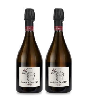 Colección Champagne Âne Pinot Noir Chardonnay de Gaspard Brochet. Procedente de la Montagne de Reims.
