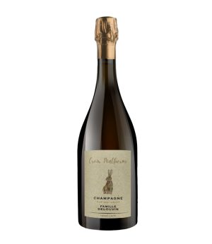 Champagne La Croix de Malherme Pinor Noir Brut Nature de Famille Delouvin. Procedente de Vallée de la Marne.