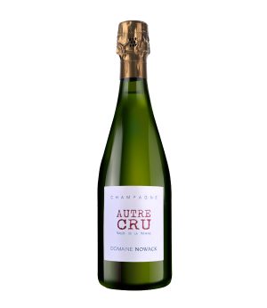 Champagne Autre Cru Brut Nature 100% Meunier de Flavien Nowack. Procedente del Vallée de la Marne.