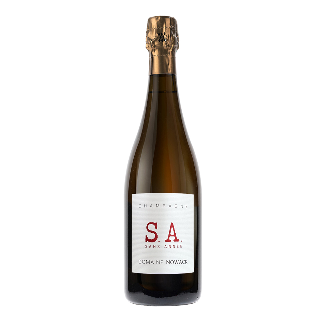 Champagne Sans Anée Brut Nature Assemblage de Flavien Nowack. Procedente del Vallée de la Marne.