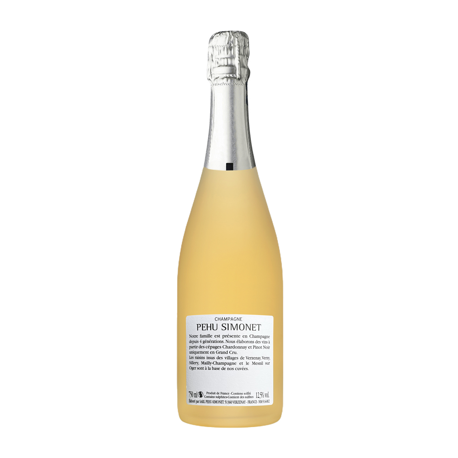 Champagne Millésime 2009 Assemblage Brut de Pehu Simonet. Procedente de la Montagne de Reims.