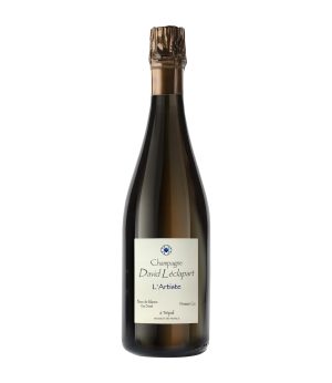 Champagne L'Artiste 2022 Brut Nature de David Leclapart. Procedente de la Montagne de Reims.